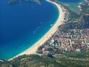 Paragliding over Olu Deniz Beach Turkey